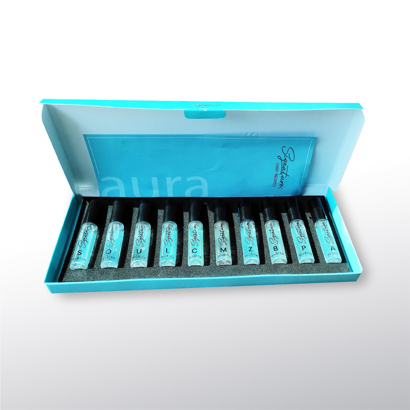 Aura Unisex Premium Perfume Collection | 10X3 ML | For Men & Women | 10 Different Luxury Fragrances