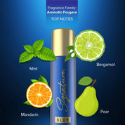 Signature Blue deodorant body spray