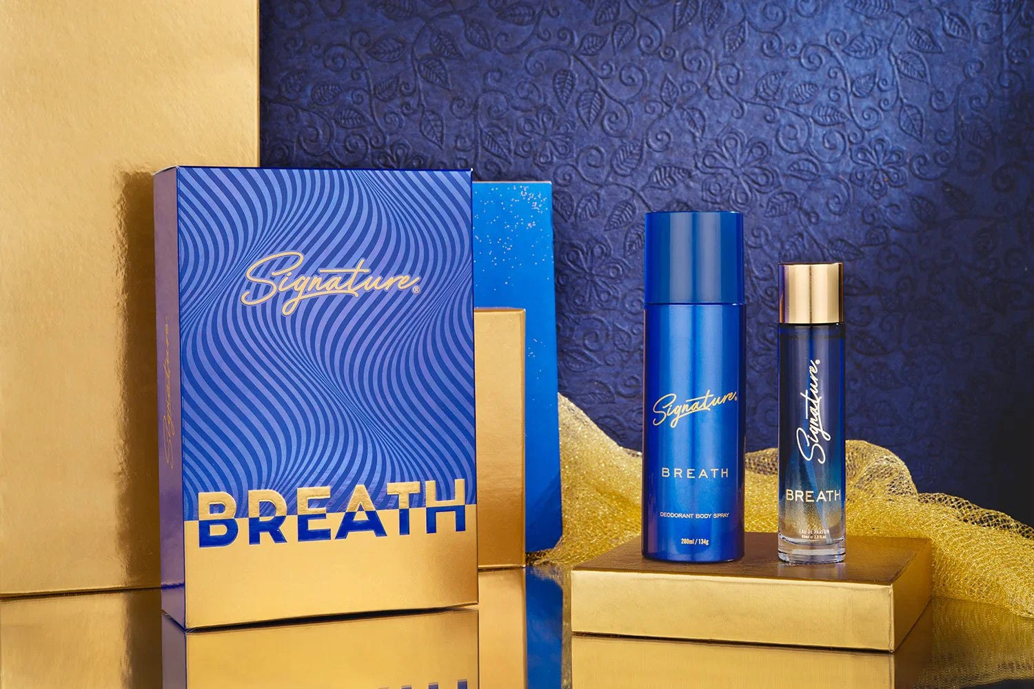 BREATH - 60 ML Perfume + 200 ML Deodorant | Festival Gift Pack