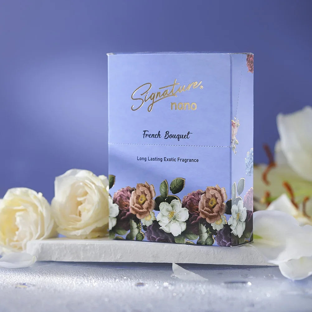 SIgnature French Bouquet Nano Room Freshner Pack of 4 Mood Shots