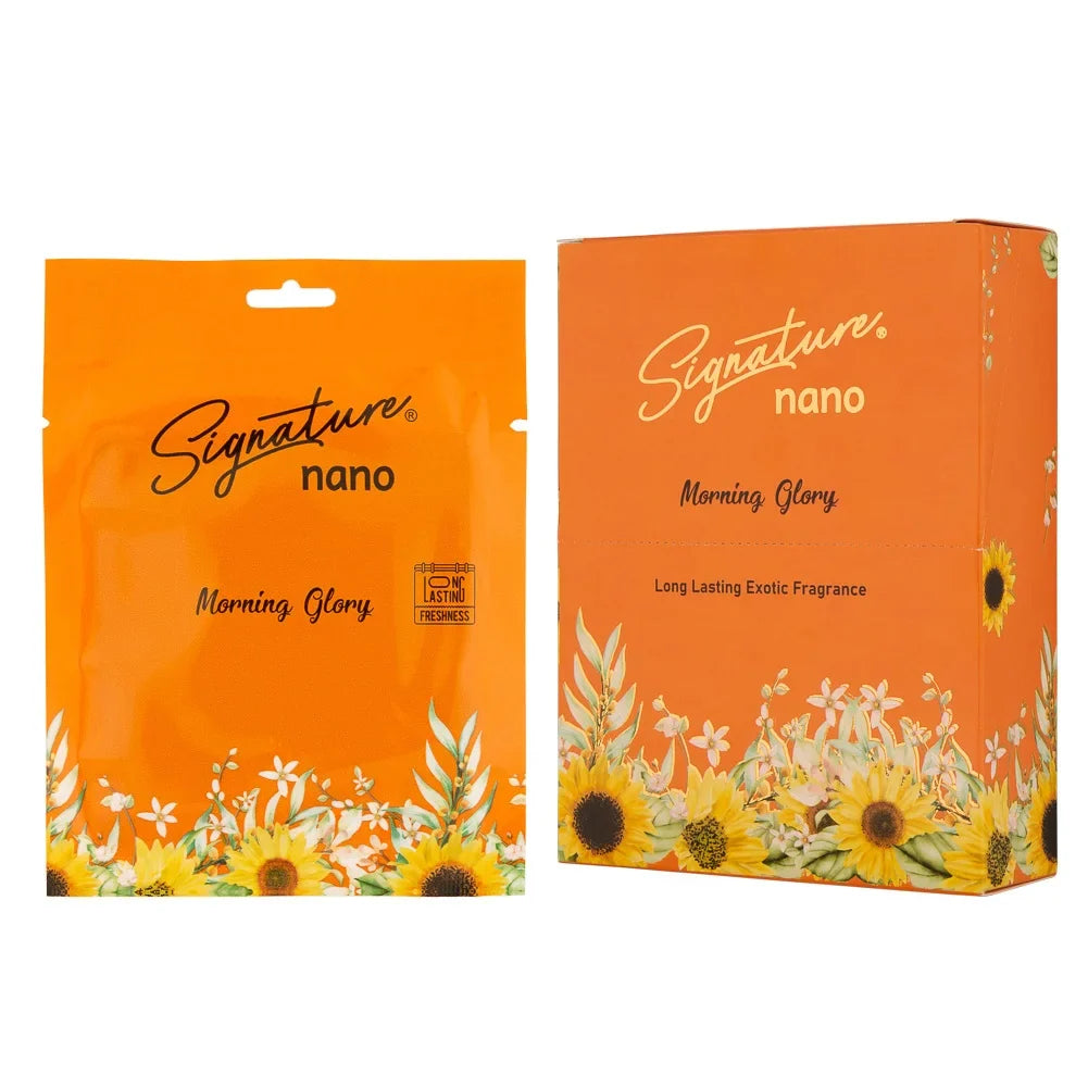 Signature Morning Glore Nano Room Freshner Pack of 4
