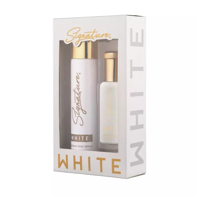 WHITE Perfume for Women (EDP 20ML + DEO 70ML) | Perfume Gift Set for Her | For Daily Use