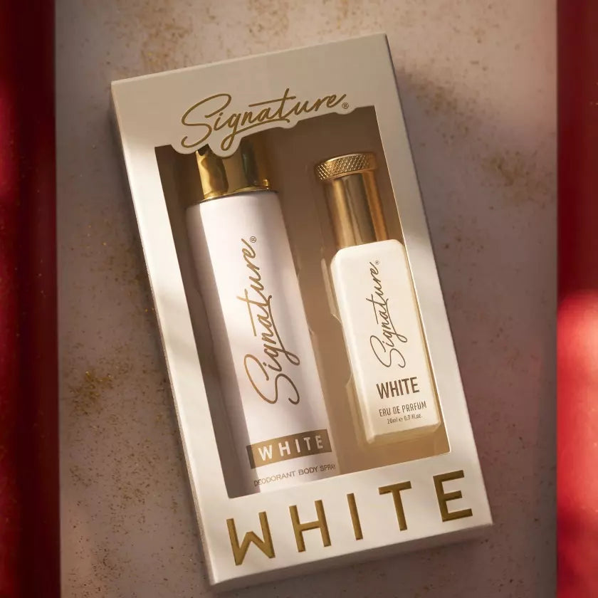 Aura Unisex Perfume (10 x 3 ml) + FREE!! White Deo (70 ML + 20 ML) Women's Perfume Gift Set | Perfume Gift Pack