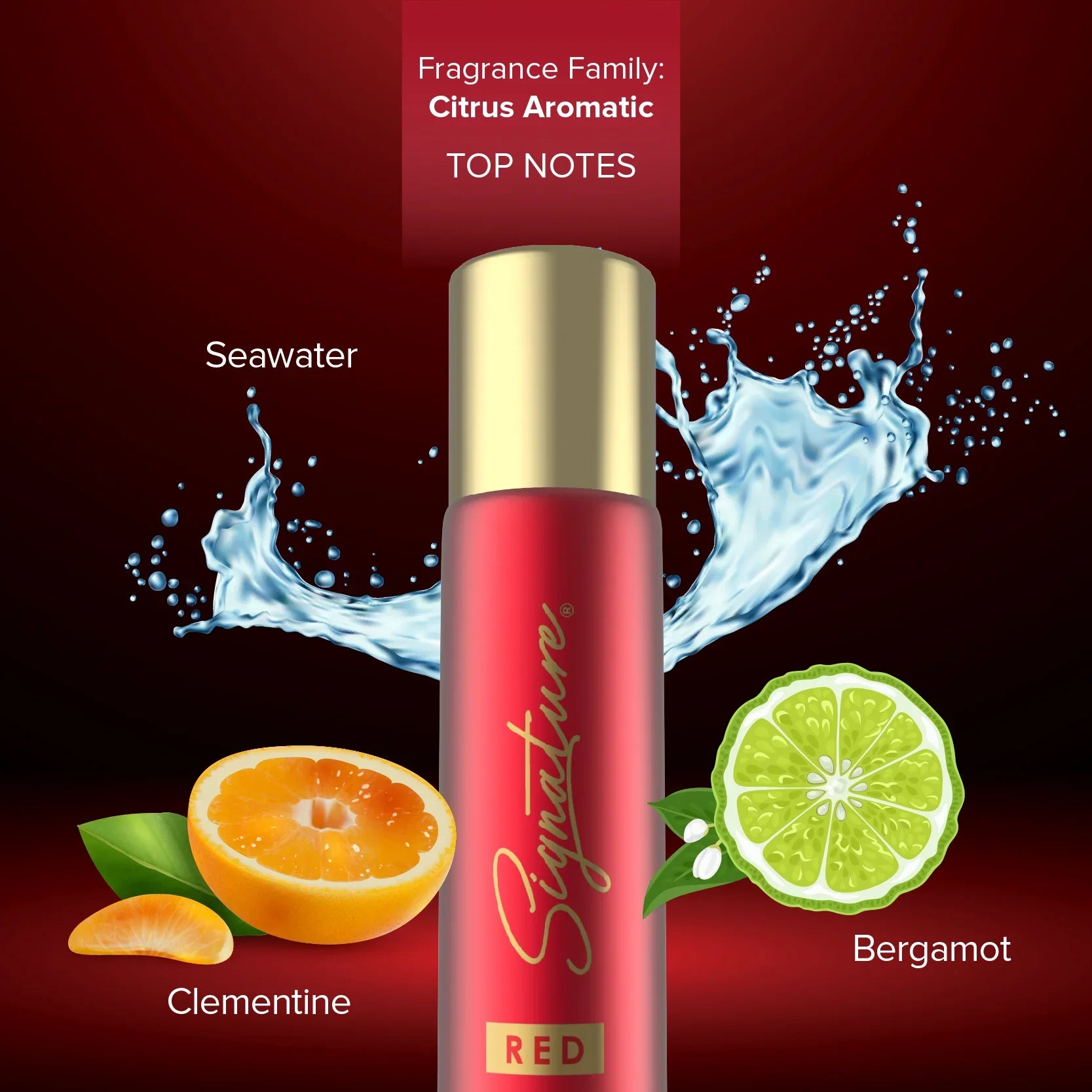 Red Long Lasting Deo