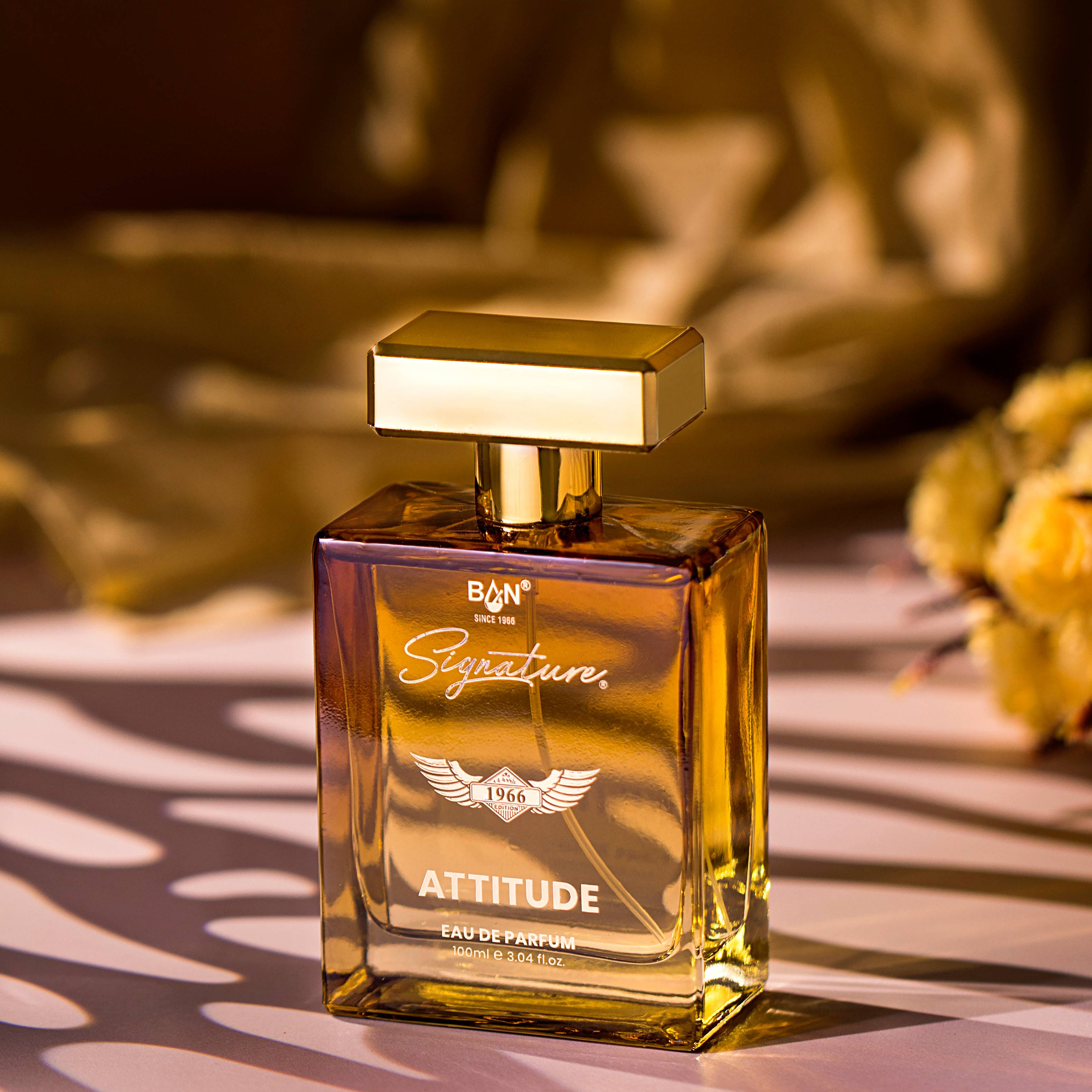 ATTITUDE – Men's Eau De Parfum - 100ml | Warm Spicy Leather Fragrance  Fragrances