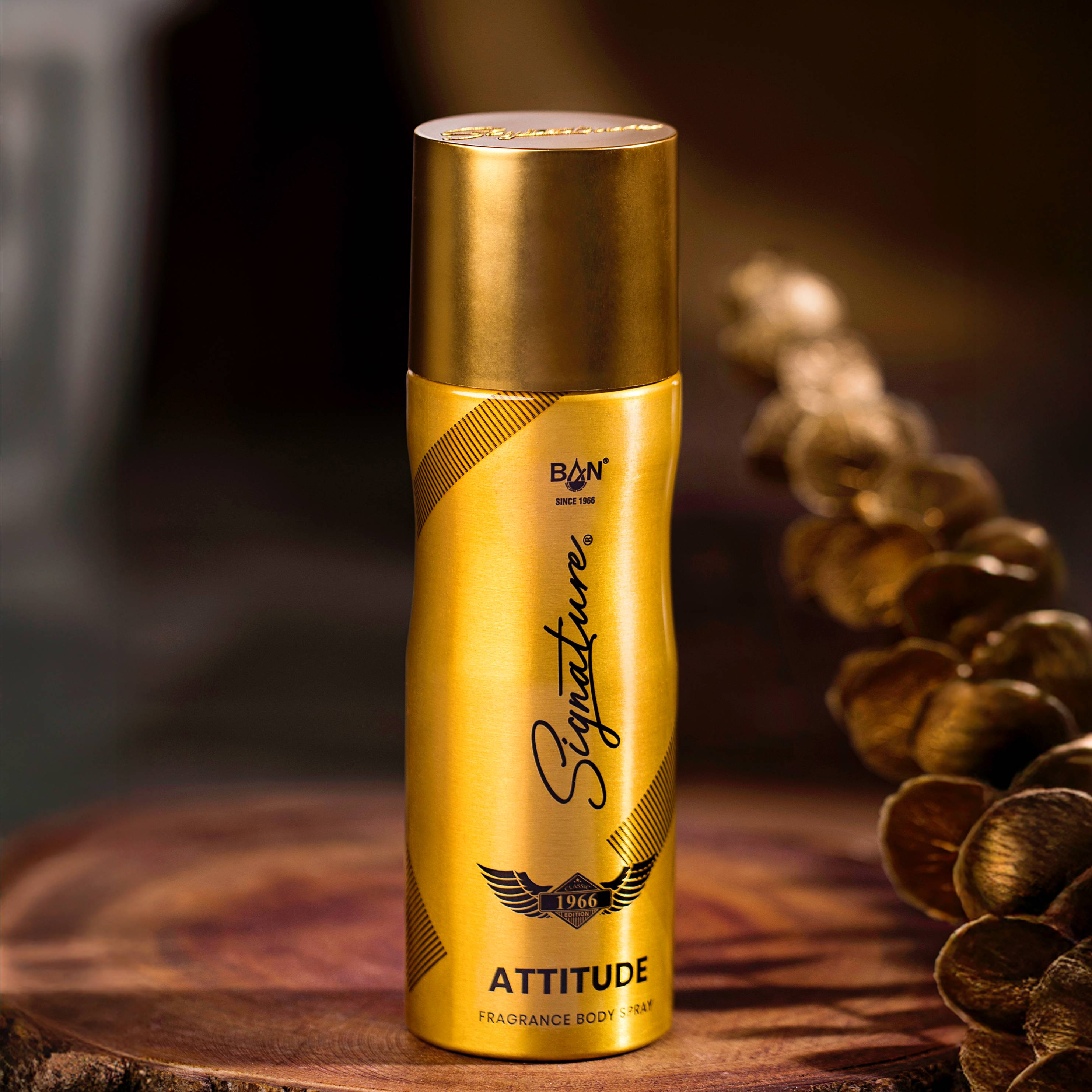 ATTITUDE – Men's Perfume Deodorant - 150ml | Warm Spicy Leather Body Spray  Fragrances