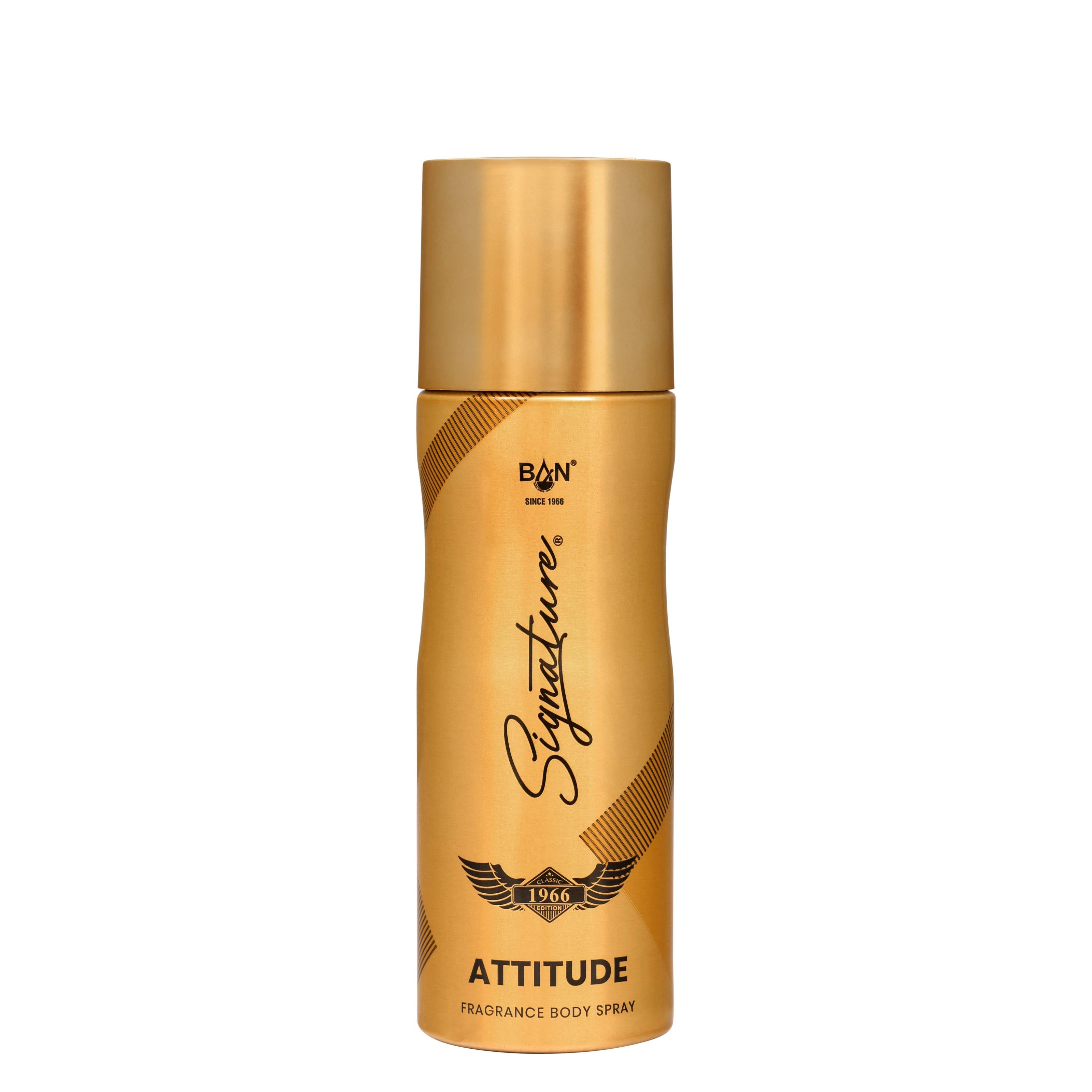 ATTITUDE – Men's Perfume Deodorant - 150ml | Warm Spicy Leather Body Spray  Fragrances