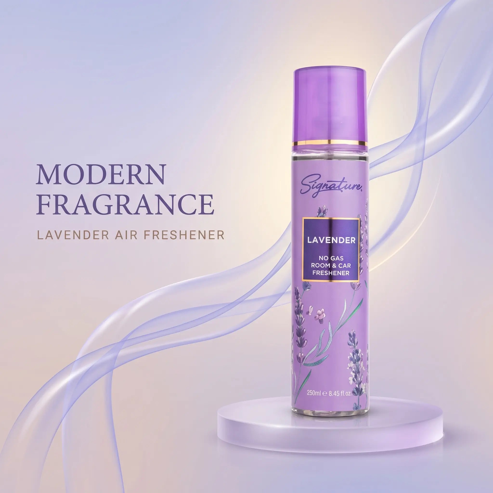 Lavender Premium Room & Car Perfume (Pack of 3) | 250 ML | Room Spray Air Freshener Combo  Fragrances