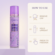 Lavender Air Freshener | 250 ML | Ideal for the Home, Office, Car | Modern & Long Lasting Fragrance  Fragrances