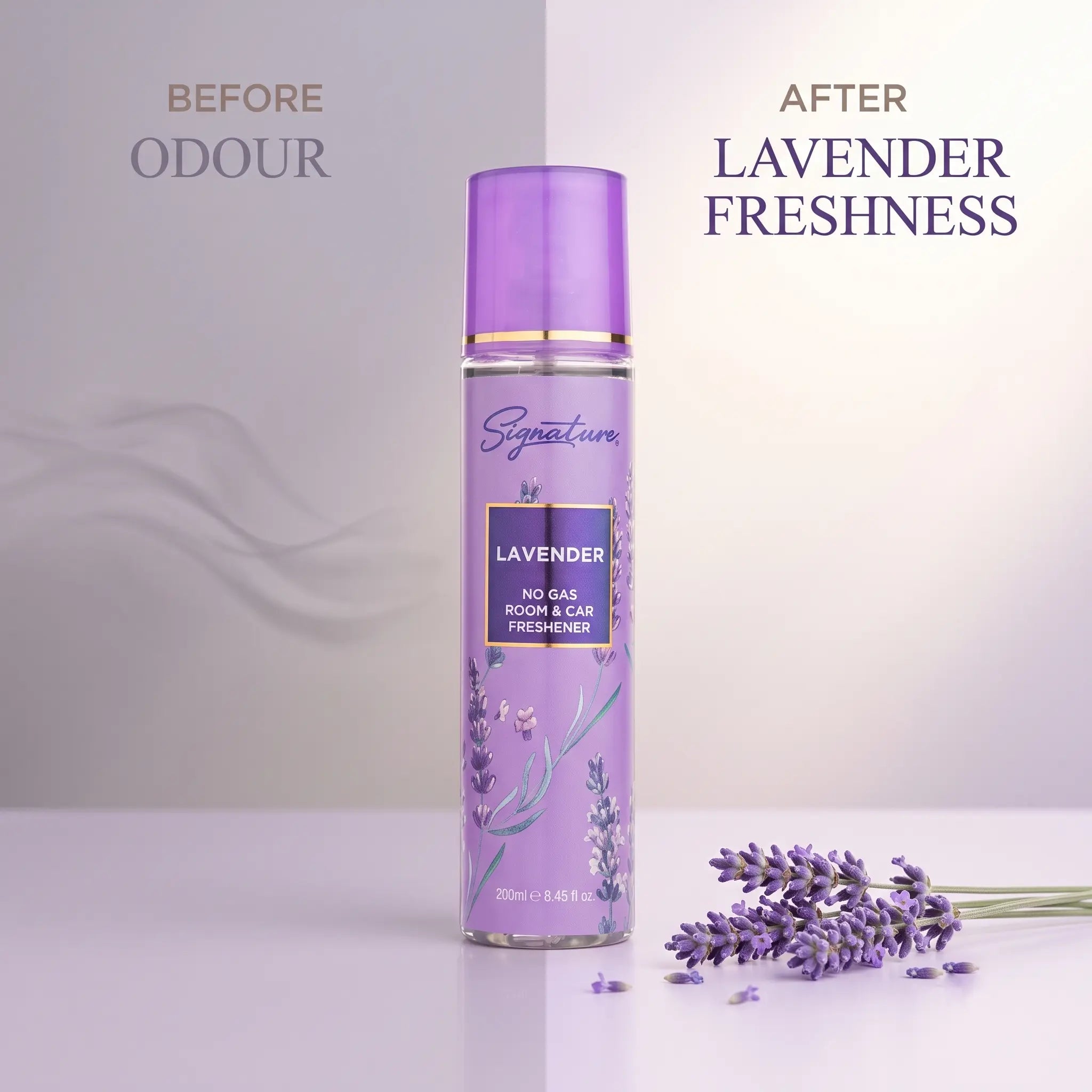 Lavender Premium Room & Car Perfume (Pack of 3) | 250 ML | Room Spray Air Freshener Combo  Fragrances