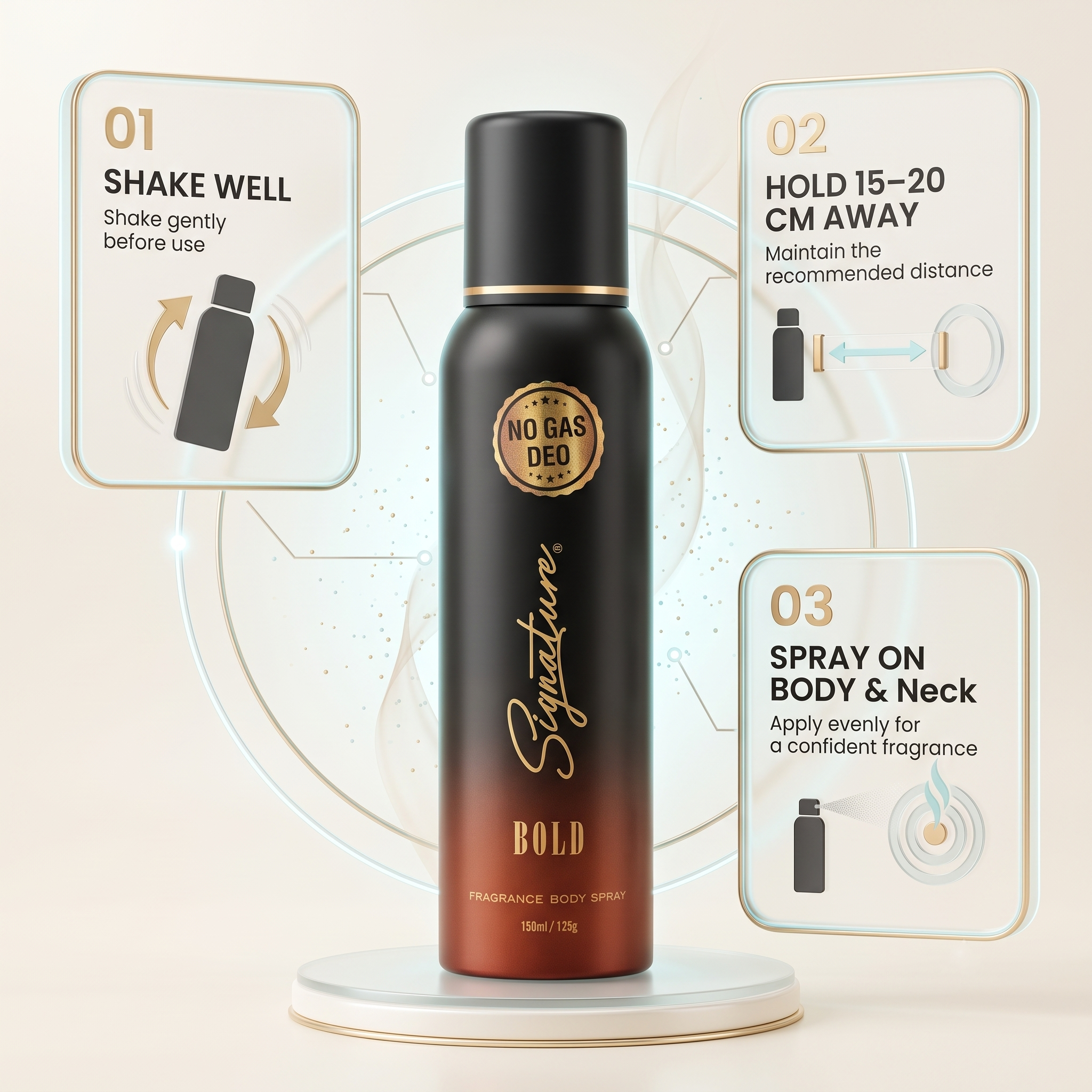 Signature Bold Perfume Body Spray – 150ml  Fragrances