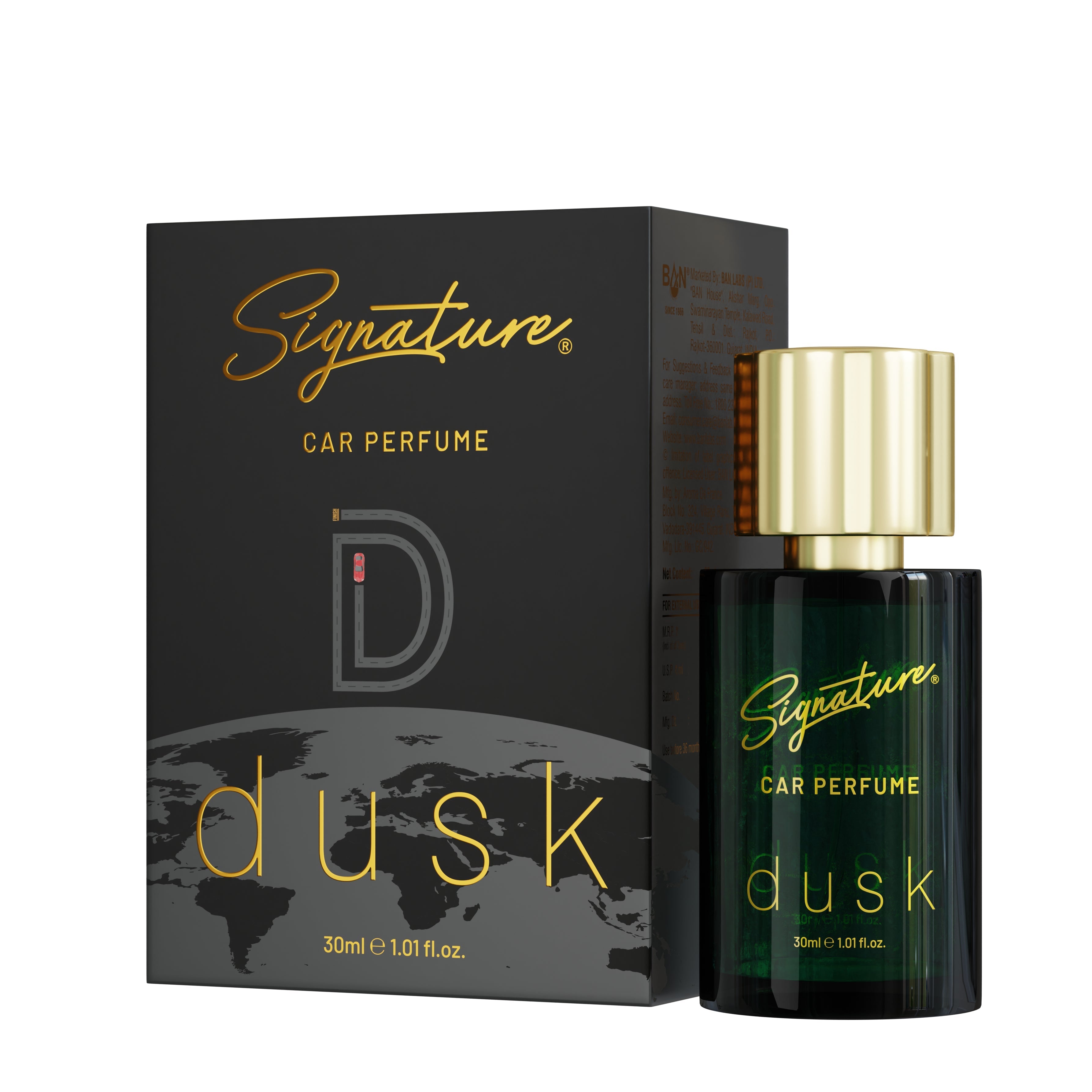 Signature Premium Car Perfume – 30 ML – Dusk  Fragrances