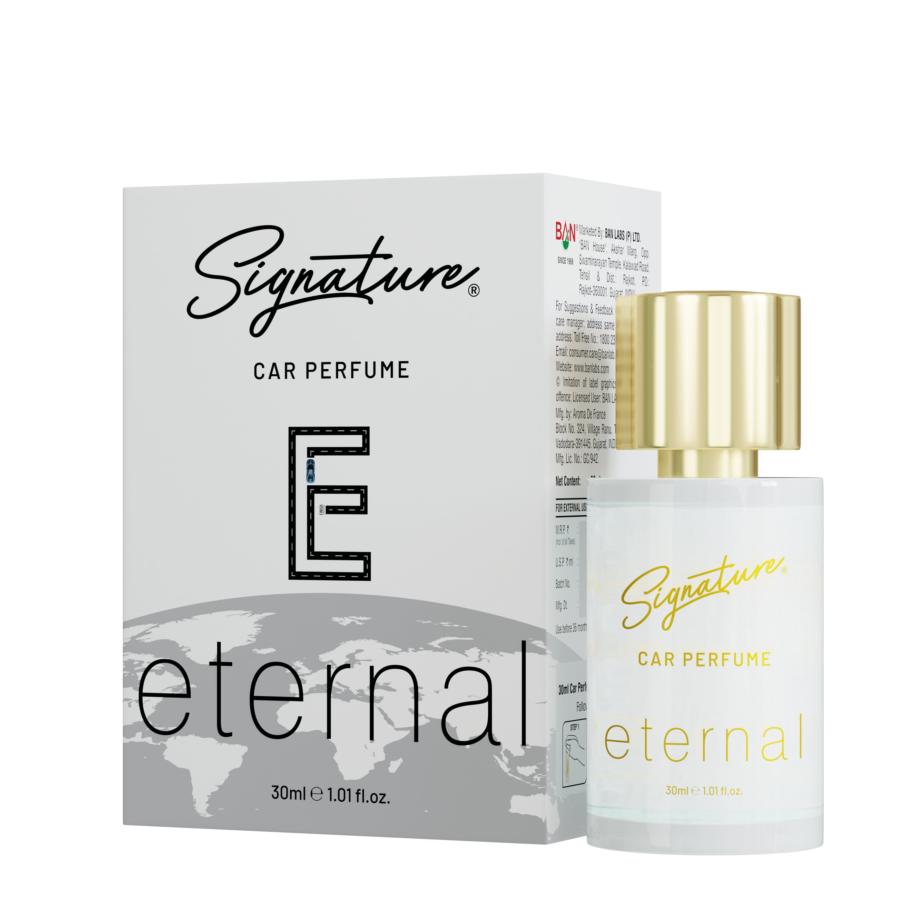 Signature Premium Car Perfume – 30 ML – Eternal  Fragrances