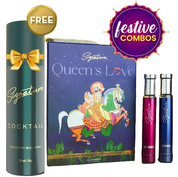 Queen's Love Royal Gift Set King 30 Ml + Queen 30 Ml + FREE!! Cocktail Deodorant 200 ml