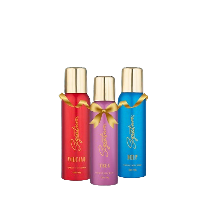 Deep+Teen+Volcano Perfume Body Spray - 120 ML x 3