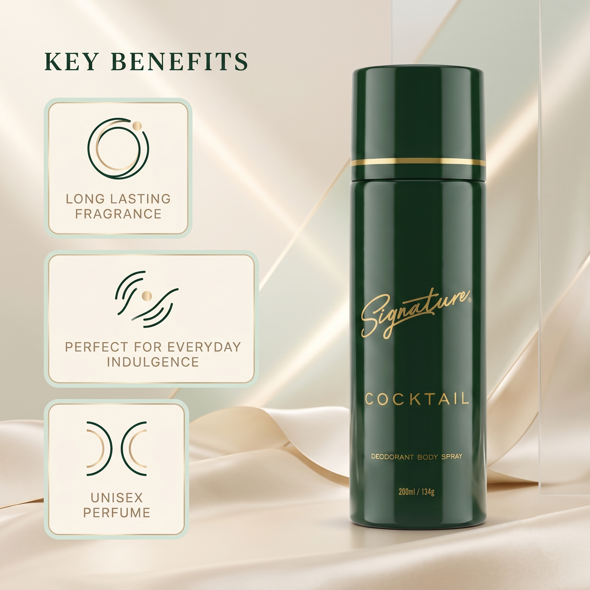 Cocktail Unisex Deodorant Body Spray (200ml) | Fights Body Odour | For Men, Women | Natural Deodorant for Everyday Use  Fragrances