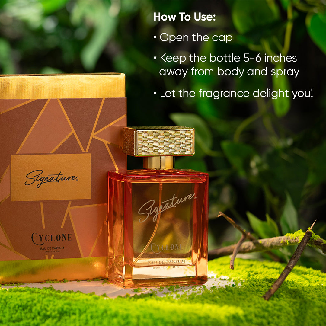 How to use cyclone long lasting perfumes for women