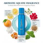 Deep For Men, Women (25ML & 120ML) | No Gas Deo | Skin Friendly & Effective | All-Day Freshness  Fragrances
