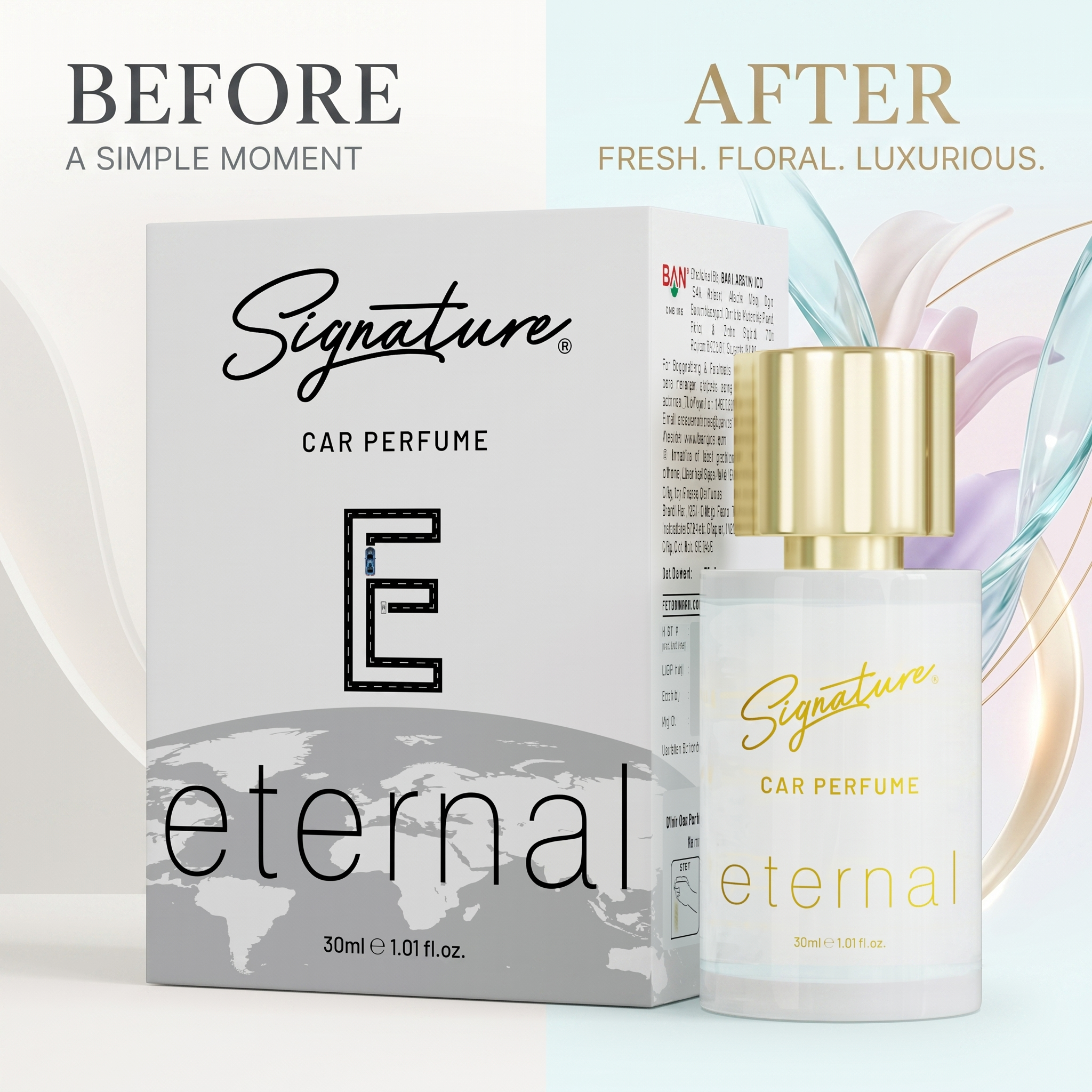 Signature Premium Car Perfume – 30 ML – Eternal  Fragrances