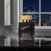 Aura Metal - 100ml | Long Lasting Fragrance for Men | Woody Spicy Scent | Everyday Perfume for Him