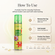 Gardenia Room Freshener Spray | 250 ML | Fresh & Pleasant Scent | Perfect for Home, Office or Car  Fragrances