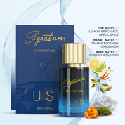 Signature Premium Car Perfume – 30 ML – Rush  Fragrances