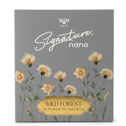 SIGNATURE NANO AIR FRESHENER HOME & CAR- WILD FOREST 10G  Fragrances