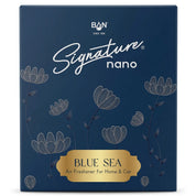 SIGNATURE NANO AIR FRESHENER HOME & CAR- BLUE SEA 10G  Fragrances