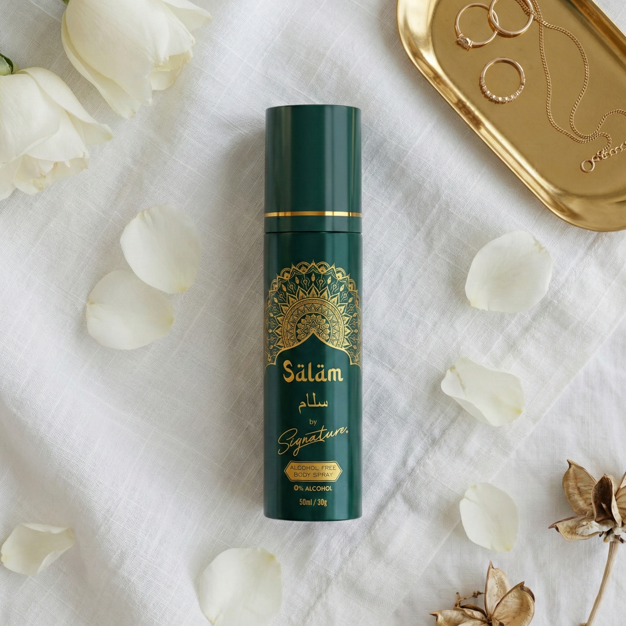 SIGNATURE PERFUME BODY SPRAY - NO ALCOHOL - 50ML - SALAM  Fragrances