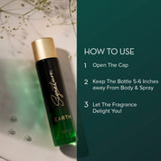 Universe Series Atom & Earth | Unisex Combo Pack of 2 (60 ml) | Long Lasting Fragrance for Men and Women