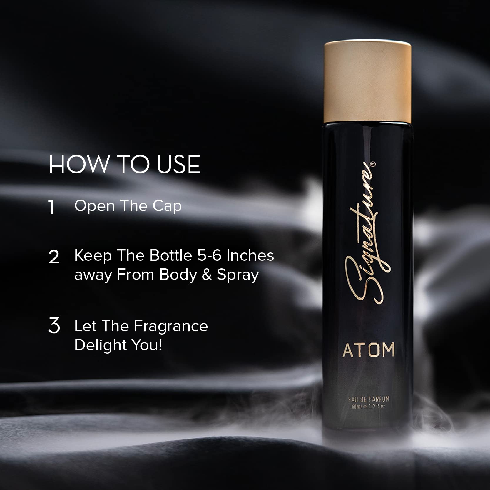 Universe Series Atom & Earth | Unisex Combo Pack of 2 (60 ml) | Long Lasting Fragrance for Men and Women