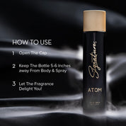 Universe Series Atom & Earth | Unisex Combo Pack of 2 (60 ml) | Long Lasting Fragrance for Men and Women