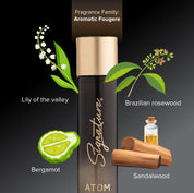 Universe Series Atom & Earth | Unisex Combo Pack of 2 (60 ml) | Long Lasting Fragrance for Men and Women
