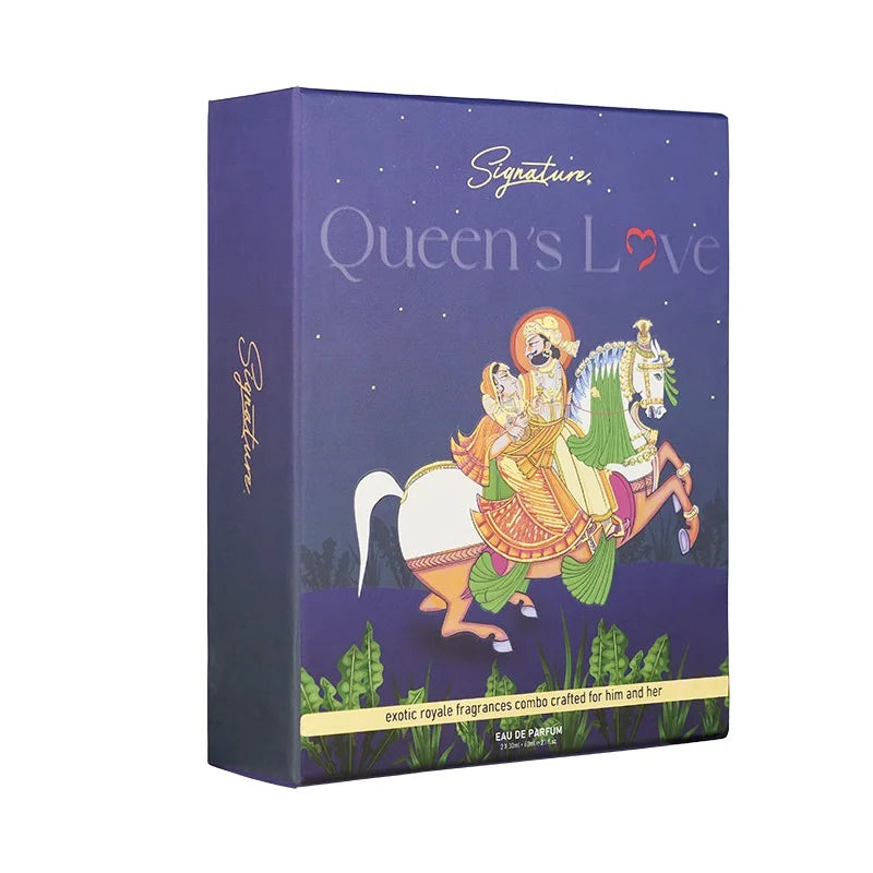 Queen's Love Royal Gift Set King 30 Ml + Queen 30 Ml + FREE!! Cocktail Deodorant 200 ml