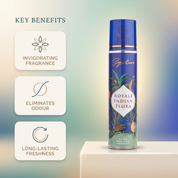 Royale Indian Flora Best Air Freshener | 250 ML | Ideal for Home & Office | Long Lasting & No Gas Air Freshener  Fragrances