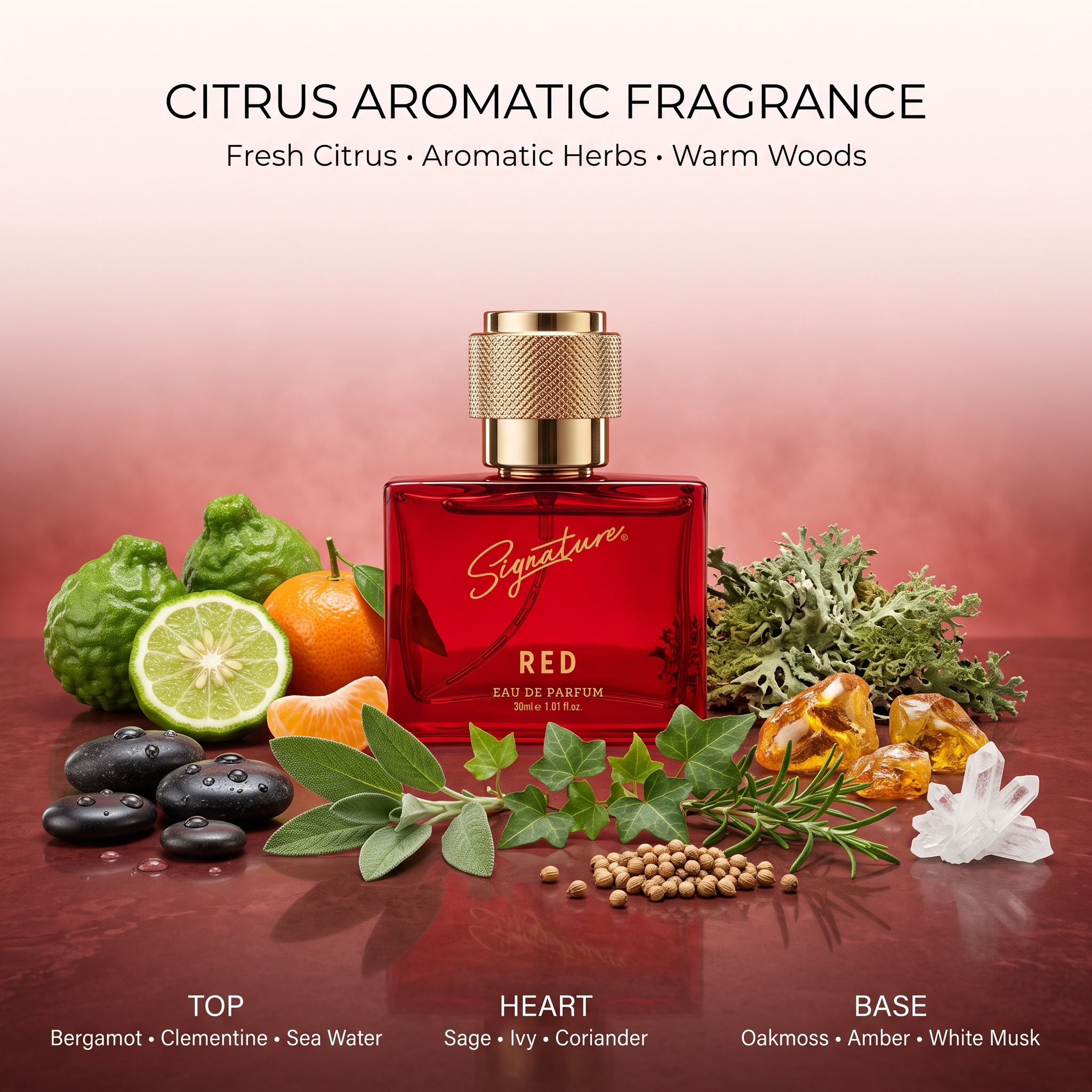 Premium Red Unisex Perfume - 30 ML | Unique Fragrance Ideal for Any Occasion | Perfect for Men & Women  Fragrances