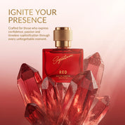 Premium Red Unisex Perfume - 30 ML | Unique Fragrance Ideal for Any Occasion | Perfect for Men & Women  Fragrances