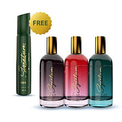 Yolo, Hot, Cocktail (30 ML) Perfume Set + FREE! 25ML DEO Chrome | Unisex Perfume Set | Special Festival Gift Combo