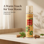 Sandalwood Air Freshener Sprays (Pack of 3) | 250 ML | Air Freshener Combo | Perfect for Any Space  Fragrances