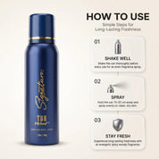 TBH Deodorant for Men (25 & 120 ml) | Best Deo for Him | Premium Body Spray for Long Lasting Impression  Fragrances