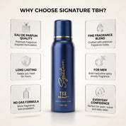 TBH Deodorant for Men (25 & 120 ml) | Best Deo for Him | Premium Body Spray for Long Lasting Impression  Fragrances