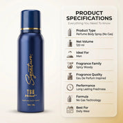 TBH Deodorant for Men (25 & 120 ml) | Best Deo for Him | Premium Body Spray for Long Lasting Impression  Fragrances