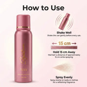 Teen Deo for Women (25 ML & 120 ML) | Natural Deodorant for Women | No Gas Deo | All-Day Freshness For Daily Use  Fragrances