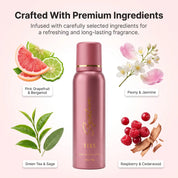 Teen Deo for Women (25 ML & 120 ML) | Natural Deodorant for Women | No Gas Deo | All-Day Freshness For Daily Use  Fragrances