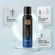 Signature Thirsty Perfume Body Spray – 150ml  Fragrances
