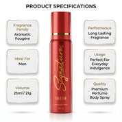 Volcano Premium Deo for Men (25 & 120ml) | No Gas Deo | Easy to Use & Effective | For Daily Use Deodorant For Him  Fragrances