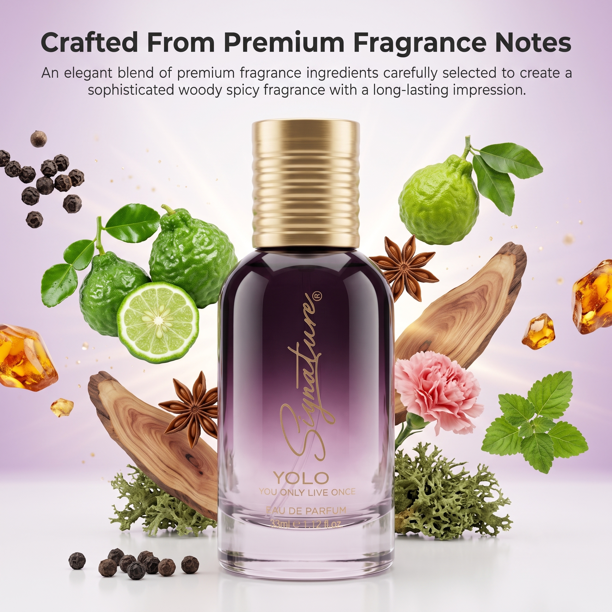 Yolo Long Lasting Men's Perfume - 30 & 100ml | Budget Perfume for Men | Best Perfume for Everyday Wear  Fragrances