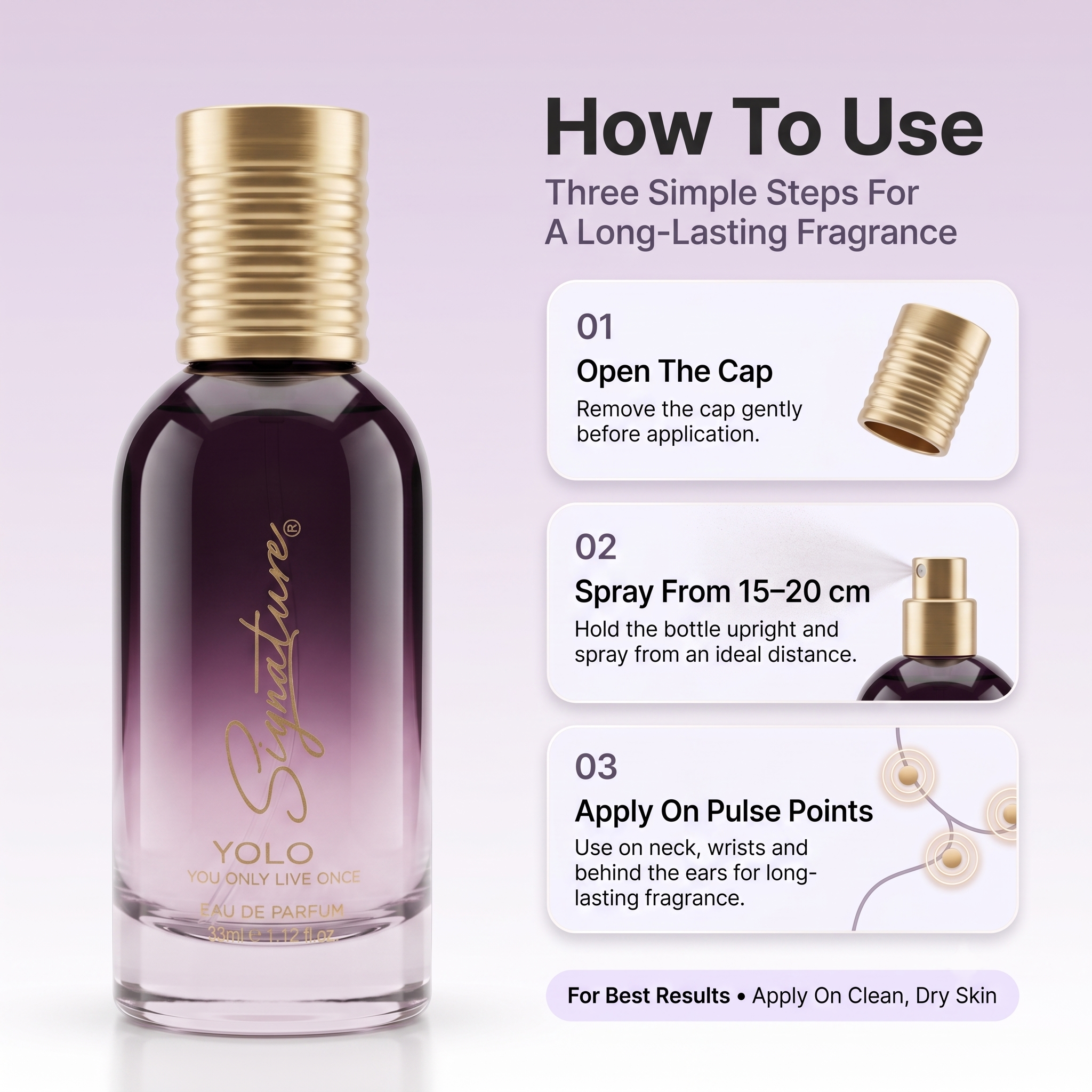 Yolo Long Lasting Men's Perfume - 30 & 100ml | Budget Perfume for Men | Best Perfume for Everyday Wear  Fragrances